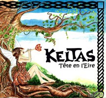 Keltas : pochette CD Tête en leire