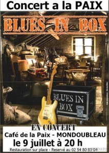 Affiche Blues in Box 20110709